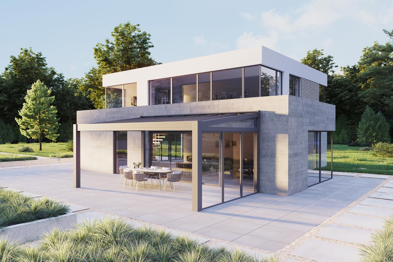 Terrassendach Heroal Modern-1280